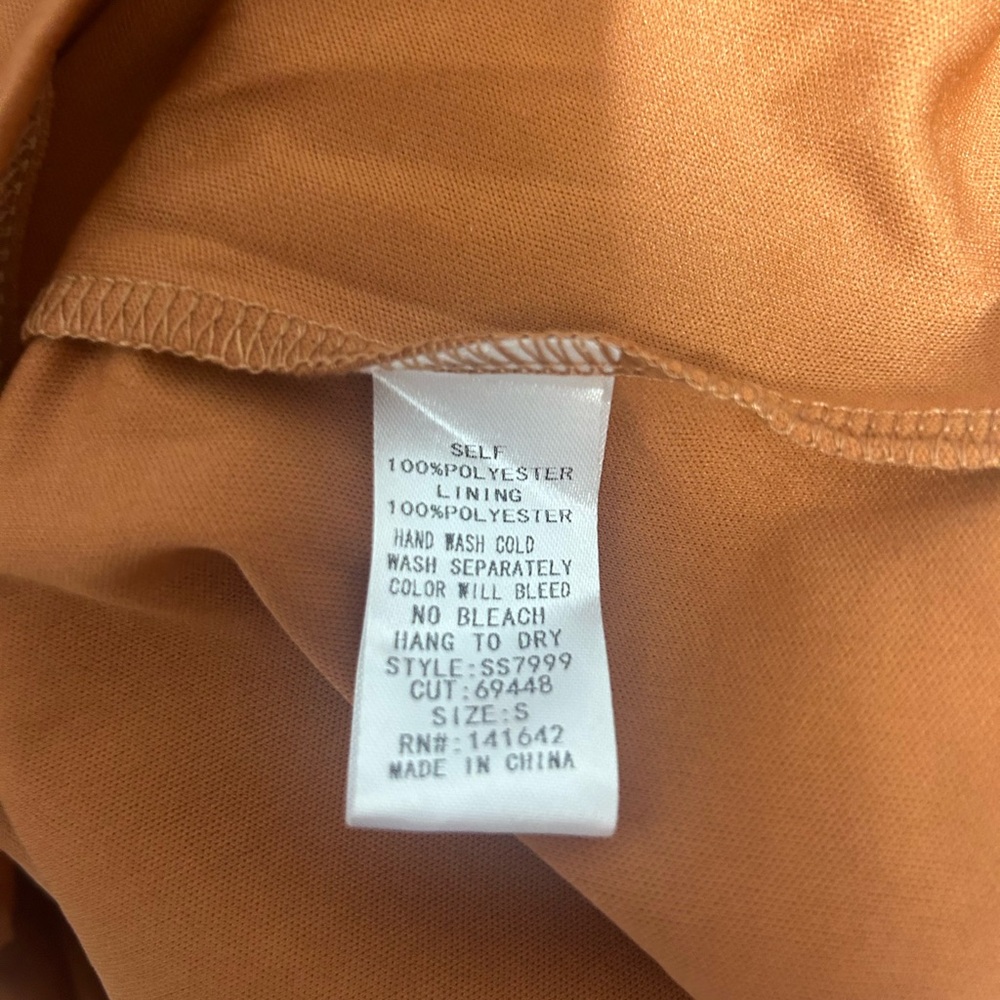 She + Sky brown dress size small - Picture 7 of 8